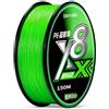 Homyl Lenza da Pesca PE Carbonio Trecciata, 8 fili, 150m + filo carbonio, 3.5#