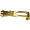 SZLIFE Supporto per Forcella Bici, Supporto per Luce Anteriore, Base di Montaggio, per Telecamera, Porta Torcia ad Alte Prestazioni, per Faro per Bicicletta, Giallo