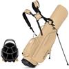Baoblaze Borsa Trasporto Golf con Struttura, color to 2, Borsa Da Golf Con Supporto, 7 Scomparti Per Mazze, Tasca Termica Per Bevande E Tasca In Velluto Per Gioielli