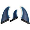 LeeQinersw Pacchetto di Tre da Fibra di Vetro con Base Doppia E Design Curvo per Stabilità Durante La Navigazione E Uso Quotidiano in Acqua, Color to 1, MR Tre Pezzi