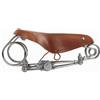 F Fityle Sella Bici Impermeabile Sella Bicicletta Vintage Sella Cuoio Sella Ammortizzata Design Classico con Rivetti Pelle Che Unisce Estetica E Comodità, Marrone