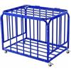Baoblaze Carrello Contenitore per Palloni in Acciaio Inossidabile con Maniglia E Ruote per Palestra Scuola da Gioco Stoccaggio, Carrello Pieghevole per Palloni da Basket in Ferro, Taglia Grande