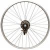 FytStycale Ruota Posteriore Bici Completa con Cerchio Mozzo Pignone Libero Raggi Leggera in Lega di Alluminio E Acciaio con Freno Integrato Adatta a Sostituzione, style to 4