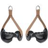 Baoblaze Maniglia Fitness per Cavi Impugnatura Palestra Maniglia Allenamento Accessorio Trazioni con Compatibile con Carrucole PP Resistente Superficie, Brown