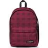 Eastpak Out of Office Zaino 27L (44 x 29,5 x 22 cm), scomparto laptop 13-15", zaino scuola e lavoro resistente e idrorepellente con spallacci imbottiti - CHECKER BURGUNDY