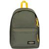 Eastpak Out of Office Zaino 27L (44 x 29,5 x 22 cm), scomparto laptop 13-15", zaino scuola e lavoro resistente e idrorepellente con spallacci imbottiti - KONTRAST KHAKI YELLOW