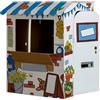 BANKERS BOX Casa di Cartone Bancarella per Bambini XL (106,6 x 81,6 x 93 cm) - Casetta da Colorare - Certificata FSC, Riciclabile - Divertimento Arte e Creatività - Età 3+