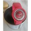 Orologio O bag O clock OROLOGIO CON CINTURINO SILICONE ROSA 23 TG. L SCATOLA REGALO