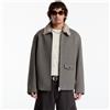 Our Legacy Cappotto OUR LEGACY Evolved Jacket Night Pine Fishbone Bound Wool