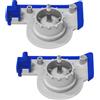 Zeroupshop Accessori di ricambio per maniglia a rullo compatibili con aspirapolvere robot DEEBOT T80 e X9 PRO, per una facile installazione delle parti per prestazioni di pulizia migliorate