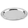 NQEUEPN Vassoio Portata Argentato Vintage, Piatti Cena Decorativi Ovali | Vassoio Portata Decorativo Ovale in Acciaio Inossidabile Lucidato a Specchio di 21,5x15,2cm per Pietanze Caramelle e Profumi