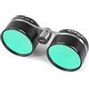 Omegon Binocolo 2x54 per l'osservazione del campo stellare + 2 filtri Pro UHC M56 "