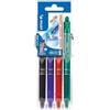 Pilot Penna cancellabile con cappuccio Pilot Frixion Ball Clicker colori assortiti - tratto 0,35 mm (conf. 4)