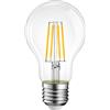 Homcloud Lampadina Smart Wi-Fi Intelligente a filamento Bianco caldo dimmerabile, controllo con APP, Smart Life, Alexa o Google