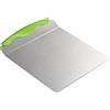 Relaxdays Paletta per Torta, Acciaio, Pala, Paletta, Cake Lifter, Quadrato, XL, con Impugnatura, LxP 20 x 24 cm, Argento