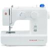 Singer Promise 1409, Macchina da Cucire Portatile con 15 Punti, Macchina da Cucire Singer con Occhiellatore 4 Tempi, Ampiezza Zig-Zag Regolabile, Leva Retromarcia, Doppio Ago per Quilting e Pelle