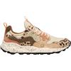 FLOWER MOUNTAIN YAMANO 3 UNI - Sneakers in Suede e Tessuto Tecnico Beige-Marrone