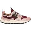 FLOWER MOUNTAIN YAMANO 3 WOMAN - Sneakers Donna in Suede e Tessuto Viola-Rosa
