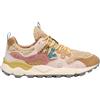 FLOWER MOUNTAIN YAMANO 3 WOMAN - Sneakers Donna Teddy e Suede Rosa-Beige