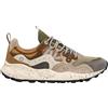 FLOWER MOUNTAIN YAMANO 3 MAN - Sneakers Uomo in Suede e Tessuto Tecnico Grigio Scuro