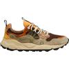 FLOWER MOUNTAIN YAMANO 3 UNI - Sneakers in Suede e Tessuto Tecnico Grigio-Marrone