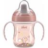 Chicco Training Cup In Plastica Un Bicchiere Antigoccia Bambini Una Tazza Per Imparare A Bere Beccuccio Ergonomico Semi-soft Valvola E Manici Rimovibili 6 Mesi+ Senza Bpa Rosa