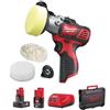 Milwaukee Pulidora/lijadora 2 velocidades (2.500/7.500 RPM), cap máx. 76mm, 1 bat 4.0Ah y 1 bat 2.0Ah