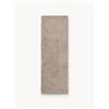 Westwing Collection Passatoia soffice a pelo lungo Leighton - Taupe