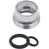 tooloflife Adattatore rubinetto in metallo, 1 pezzo connettore aeratore adattatore rubinetto femmina 16 mm - 22 mm per cucina a risparmio idrico filtro femmina