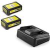 Kärcher Caricabatterie Rapido Battery Power 18 - Caricabatterie rapido per 2 Batterie 18V Kärcher