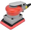 Walfront Levigatrice Pneumatica 10000 RPM Levigatrice Orbitale Quadrata Pneumatica per Levigatura del Legno Ceretta per Levigatura di Metalli 75 X 100 Mm / 3,00 X 4,00 Pollici