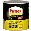 Pattex Contact K01 Colla, Adesivo a Contatto per Laminati, Compensato, Truciolato, Lamiera, Ideale anche per Gomma, Sughero, Linoleum, Finte Pelli, Plastica (NO PE, PP, PTFE), Latta da 1750ml