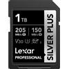 Lexar Scheda SD LEXAR Silver Plus UHS-1 da 1 TB V30 R205/W150