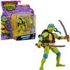 TEENAGE MUTANT NINJA Giochi Preziosi - Leonardo Tartarughe Ninja Caos Mutante, Leonardo in versione Action Figure Base Articolata da 12 cm, Personaggio con Armi da Combattimento, Per Bambini dai 4 anni