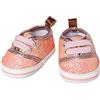 Heless 148 - Sneaker Glitterate per Bambole, Taglia 38-45 cm, Scarpe Chic Effetto Wow per Occasioni Speciali