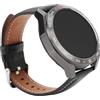 UPALDHOU Smartwatch da 2 Auricolari Wireless da 2 in 1 Wireless, Orologio per la Sveglia del Timer di Previsione Meteorologica con Auricolari Che Cancellano il Rumore per Uomini