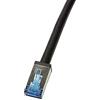 LogiLink Professional - Cavo Patch per Esterni Cat.6A, S/FTP, PVC + PE, Nero, 1 m