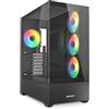 Sharkoon AK6 RGB Nero (AK6 RGB Black ATX [schwarz])