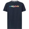 HEAD Rainbow T-Shirt Junior Unisex-Bambini e Ragazzi