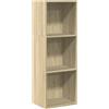 Qnhdfrt Libreria Rovere Sonoma 40x30x114 cm Scaffale a Colonna