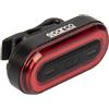 Sparco Fanalino posterioreper bicicletta in alluminio e silicone impermeabile e ricaricabile