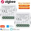 Tuya Modulo Interruttore AC 240V o DC 5â€"48V Smart Zigbee a Contatto Pulito da Incasso