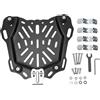Tbest Staffa Bauletto Moto, Piastra di Montaggio Base Posteriore a Sgancio Rapido in Acciaio Al Carbonio con Superficie Verniciata, per Bauletto 25L-65L for Moto