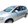 J&J AUTOMOTIVE HEKO Deflettori per VW Golf 5 Plus 5-Porte Berlina 2004-2008 | 2 deflettori HEKO per Volkswagen Golf 5 Plus 5-Porte Berlina, PMMA 3 mm, fumé, canale del finestrino.