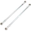 ZDETGU Kit estremità Tirante Sterzo 1 Paio Kit Tiranti in Lega di Acciaio Ad Alta Resistenza 295 Mm 8 Mm per Go Kart ATV Drift Trike Quad Mini Bike con Lunghezza Totale 320 Mm