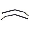 J&J AUTOMOTIVE Deflettori d'Aria per Suzuki Grand Vitara 5-Porte 2005-2015, Set da 2 Pezzi, Nero Fumé Oscurato Heko