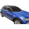 J&J AUTOMOTIVE HEKO Deflettori per Volkswagen T-Roc dal 2017, 2 pezzi | 2 deflettori HEKO per Volkswagen T-Roc, PMMA 3 mm, fumé, canale del finestrino.