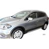 J&J AUTOMOTIVE Deflettori d'Aria per Suzuki SX4 Cross 2013-2021, Set da 2 Pezzi, Nero Fumé Oscurato Heko