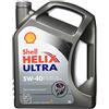 Shell 550042318 Helix Ultra 5W40 Olio motore 5 L