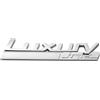 HolaDemo Emblema del parafango dell'auto, adesivo lato Sport Line Luxury Line Logo compatibile con BMW 520d 530d 330d 320d 518d F30 F10 G30 G20 E46 E39 F11 F32 (Luxury Line)